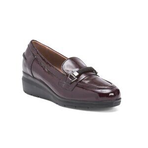 NILA & NILA Burgundy Made In Italy Leather Loafers